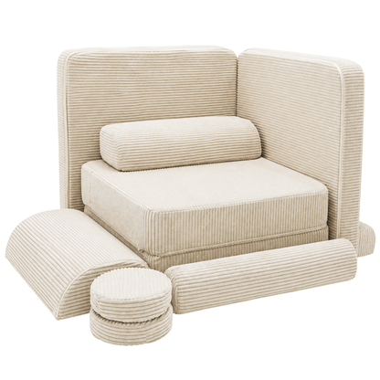 Design4Kids Spielsofa Jewel Cord Puero Smart