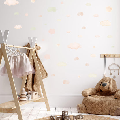 PASTEL LOVE XL Wall Tattoo/Sticker Dinosaur I 8-piece