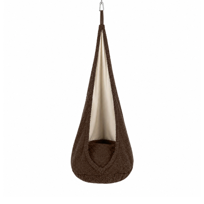 MeowBaby Hängesessel Cocoon Bearly – Dark Chocolate