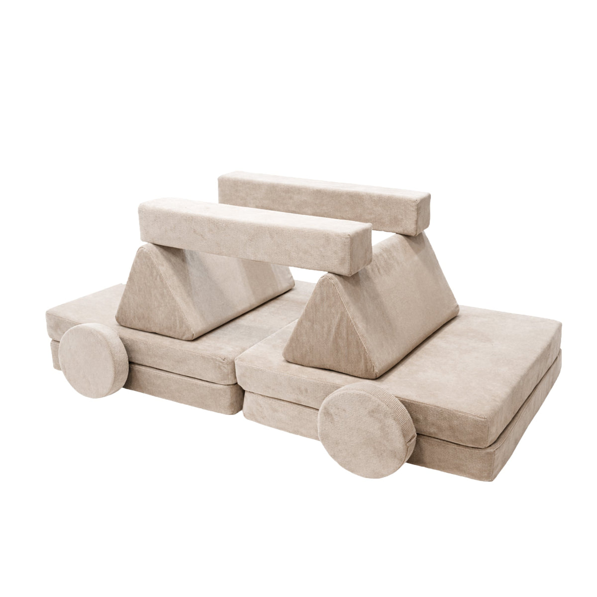Design4Kids XXL Spielsofa Slim-Cord Grande