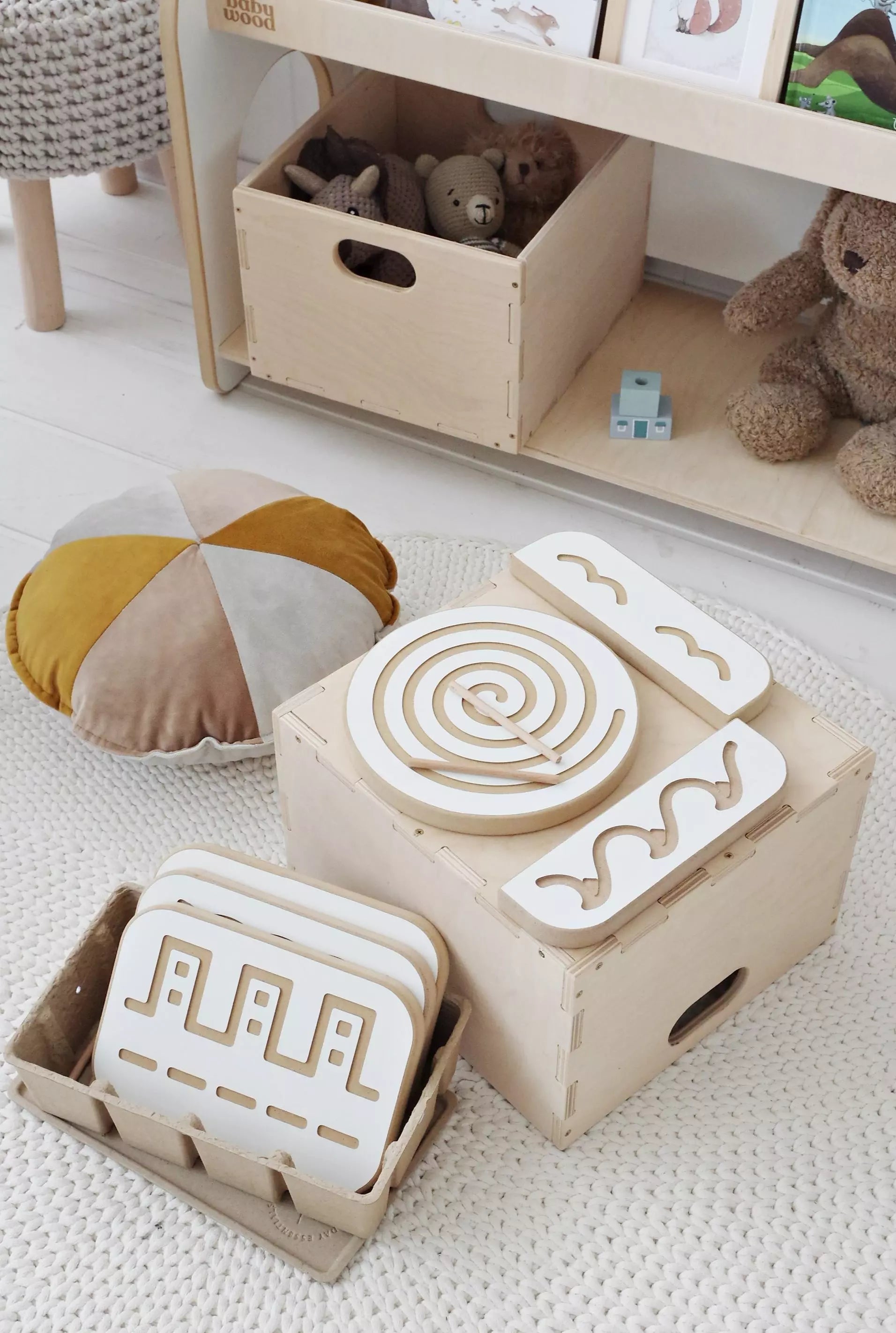 BabyWood Graphomotorisches Board