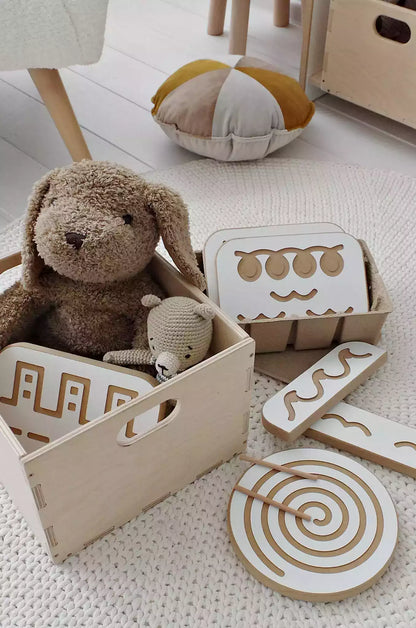 BabyWood Graphomotorisches Board