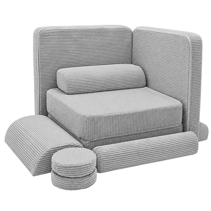 Design4Kids Spielsofa Jewel Cord Puero Smart