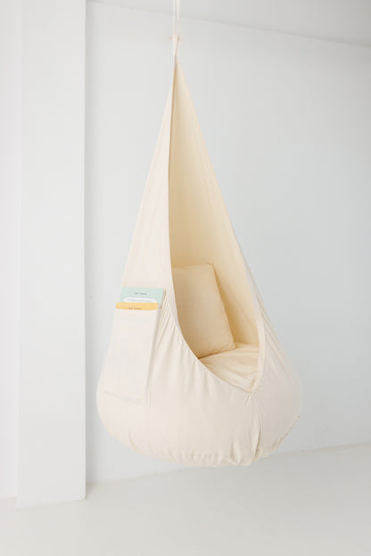 Design4Kids XXL Hanging Chair Cocoon - Marshmallow - Beige