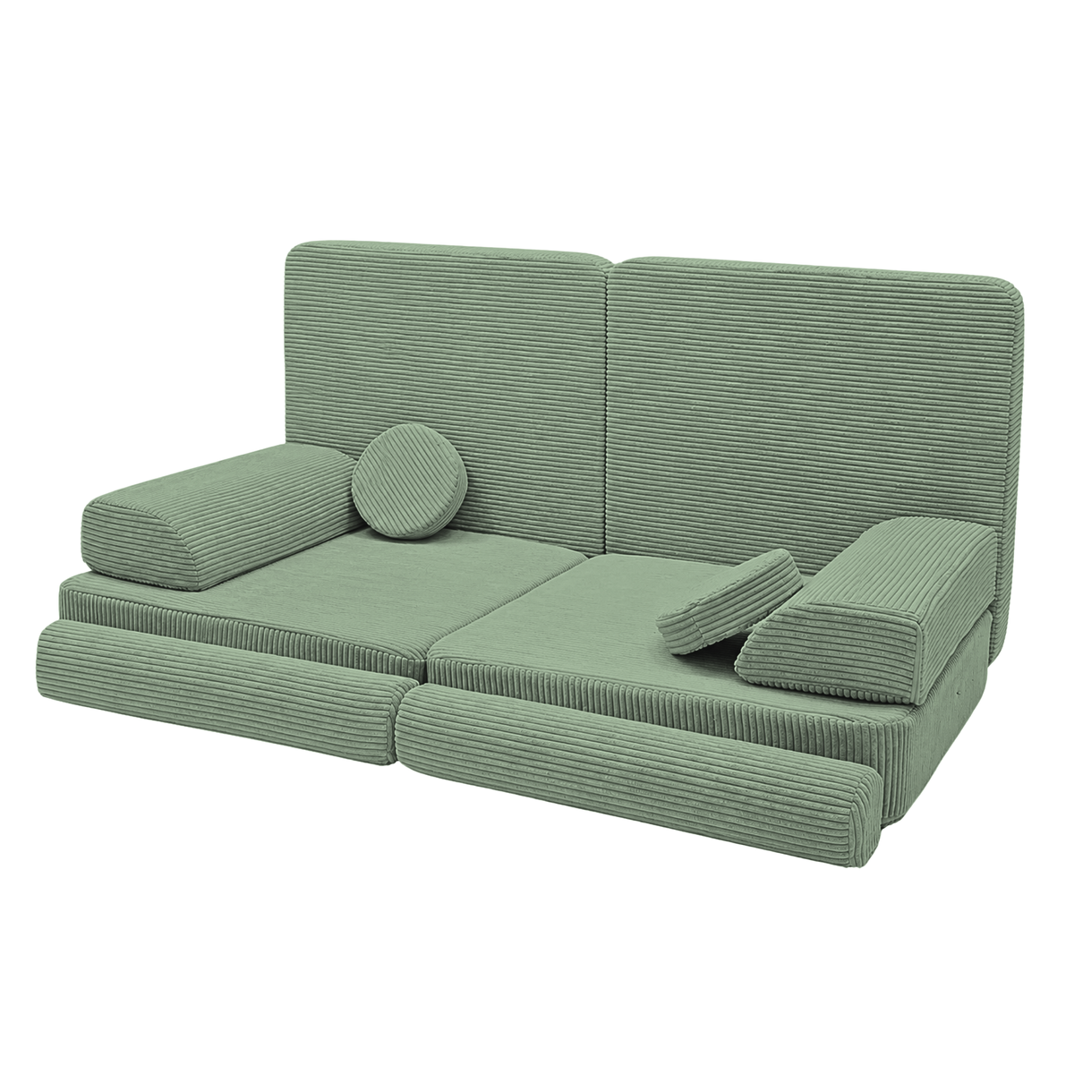 Design4Kids Spielsofa Jewel Cord Puero Smart