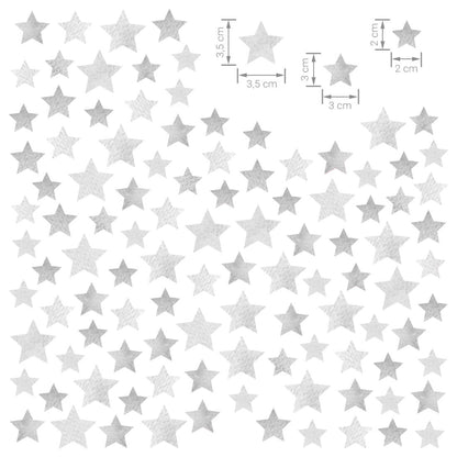 PASTEL LOVE XL Wall Decal/Sticker Stars Pink