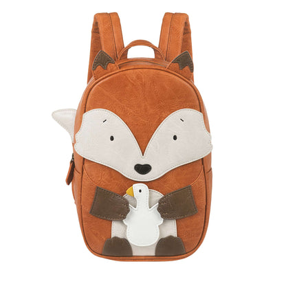 little-who-rucksack-kinder-kita-vegan-grosser-fuchs-frankie-frontansicht