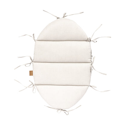MeowBaby Babynestchen Ästhetik Cord mit geflochtener Bettschlange - Classic Cord Edition