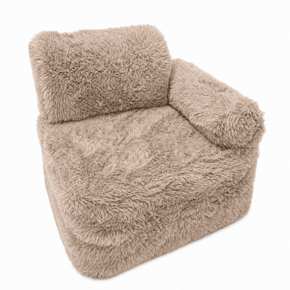 MeowBaby Kindersessel 3-in-1 - faltbare Kindercouch &amp; Spielmatratze - Mammoth Edition
