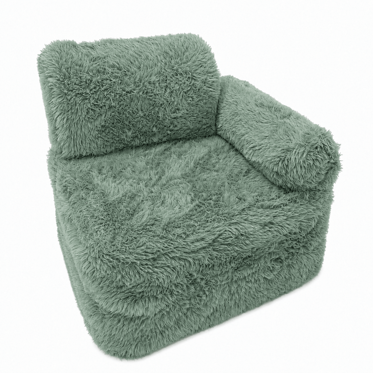 MeowBaby Kindersessel 3-in-1 - faltbare Kindercouch &amp; Spielmatratze - Mammoth Edition