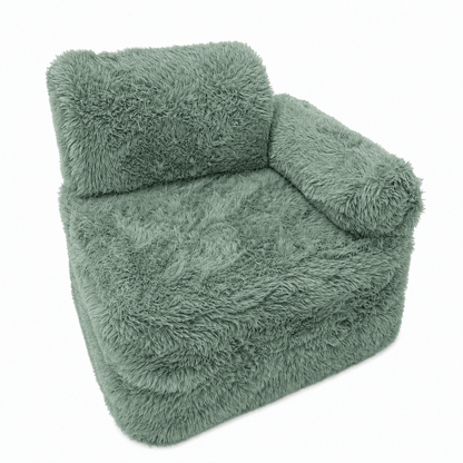 MeowBaby Kindersessel 3-in-1 - faltbare Kindercouch &amp; Spielmatratze - Mammoth Edition