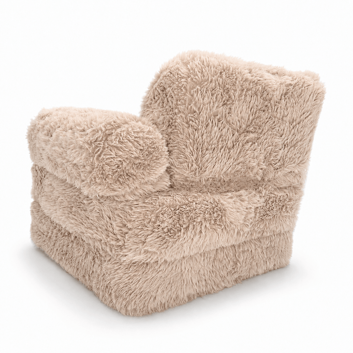 MeowBaby Kindersessel 3-in-1 - faltbare Kindercouch &amp; Spielmatratze - Mammoth Edition