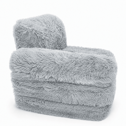 MeowBaby Kindersessel 3-in-1 - faltbare Kindercouch &amp; Spielmatratze - Mammoth Edition
