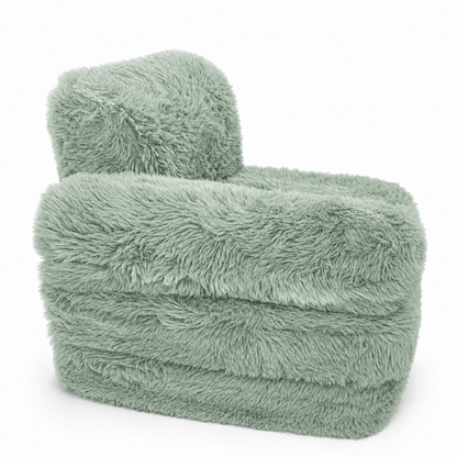MeowBaby Kindersessel 3-in-1 - faltbare Kindercouch &amp; Spielmatratze - Mammoth Edition
