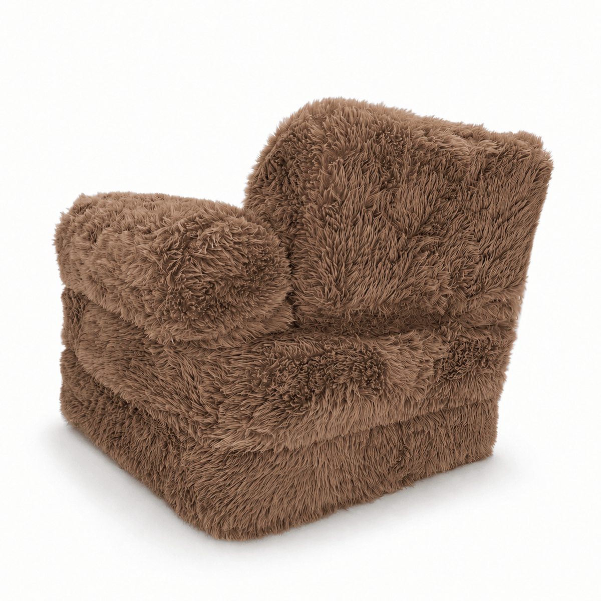 MeowBaby Kindersessel 3-in-1 - faltbare Kindercouch &amp; Spielmatratze - Mammoth Edition
