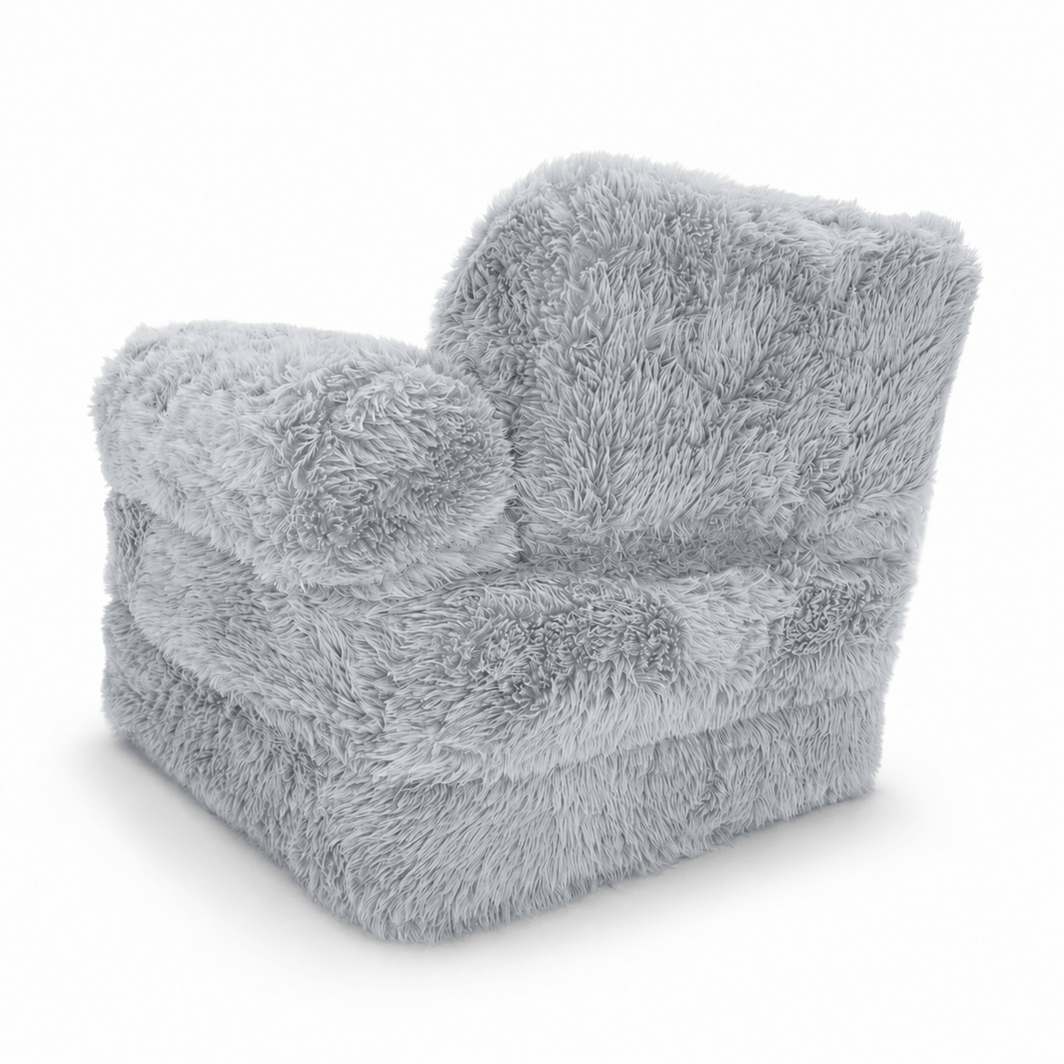 MeowBaby Kindersessel 3-in-1 - faltbare Kindercouch &amp; Spielmatratze - Mammoth Edition