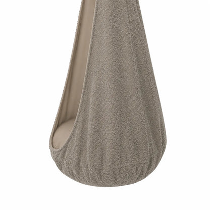 MeowBaby Hängesessel Cocoon Bouclé - taupe