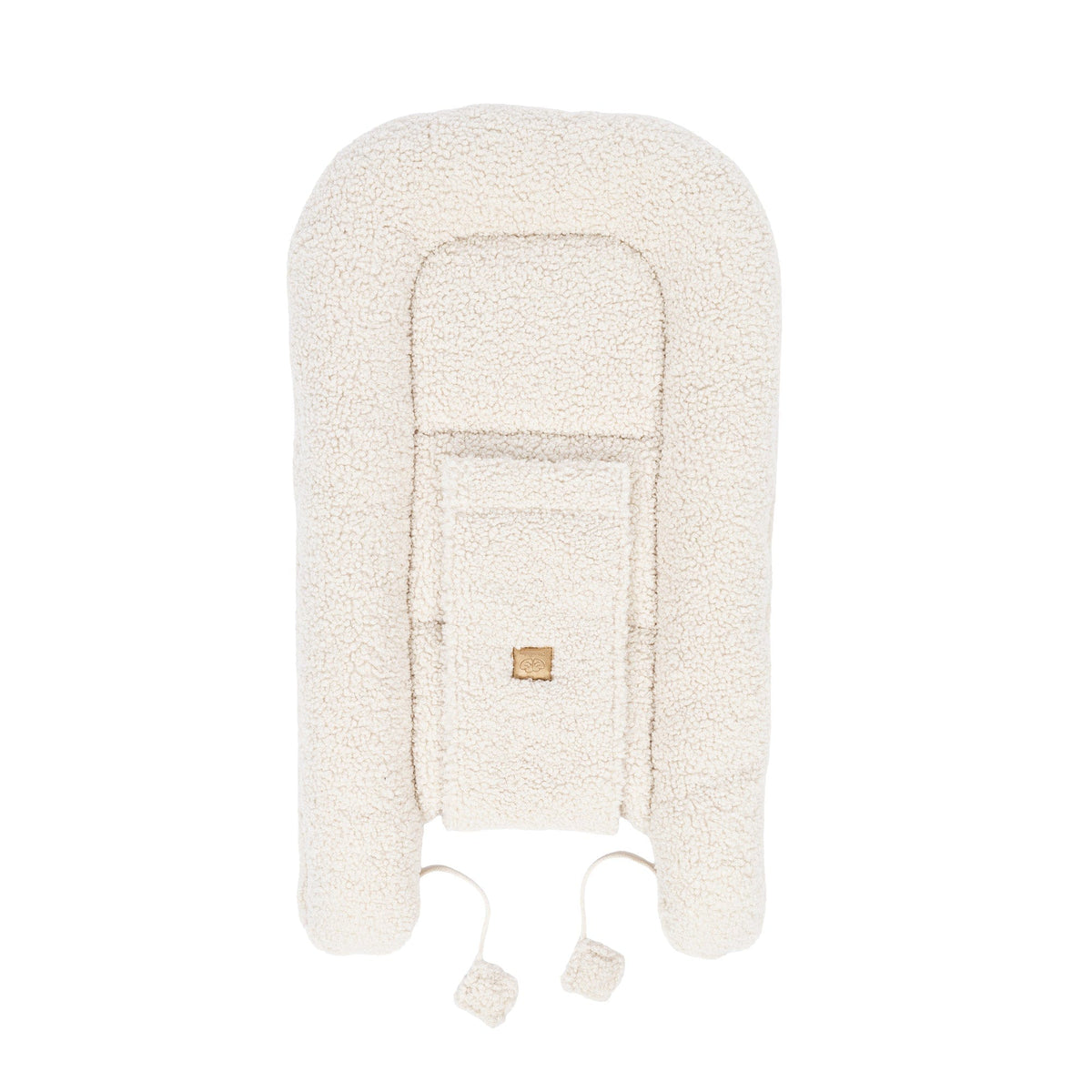 MeowBaby Babynestchen für Neugeborene Bearly – Beige/Creme