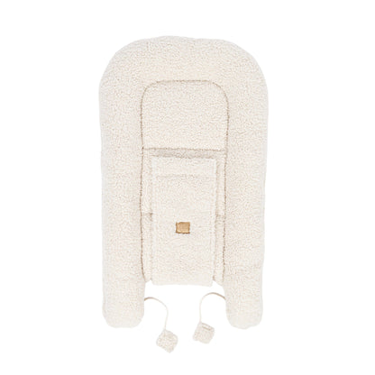 MeowBaby Babynestchen für Neugeborene Bearly – Beige/Creme