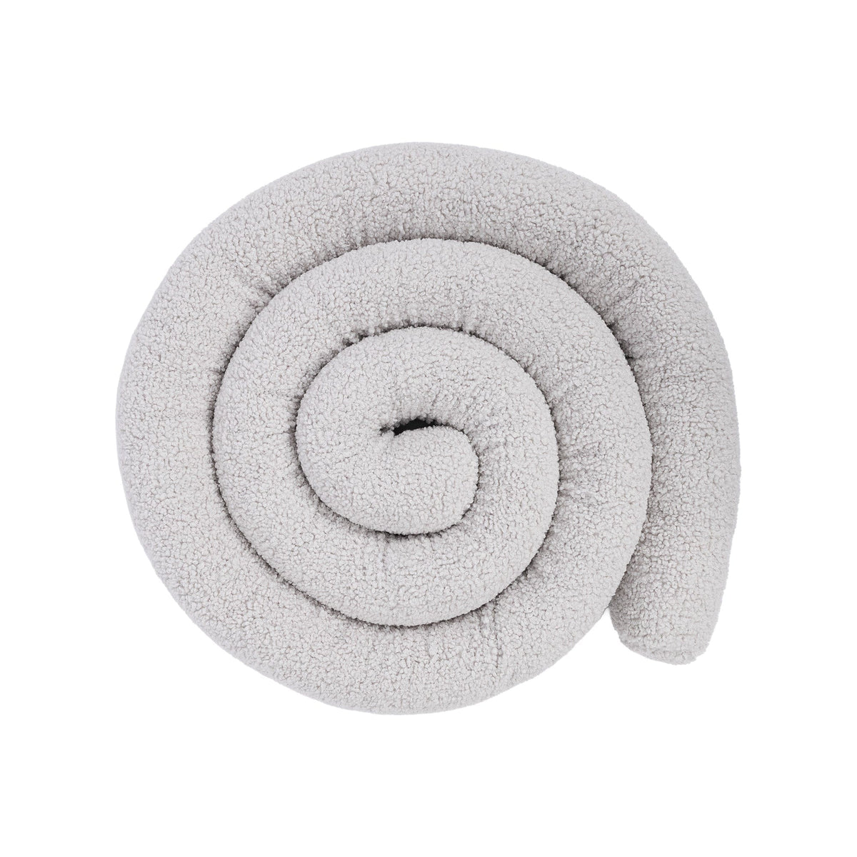 MeowBaby Bed Bumper Bearly, 1.5 m - beige/cream