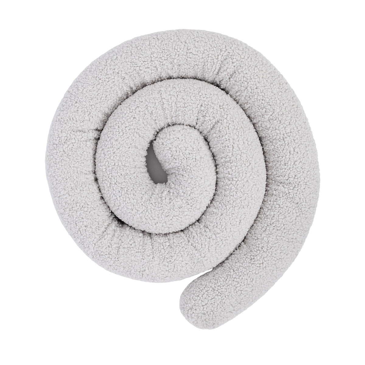 MeowBaby Bed Bumper Bearly, 1.5 m - beige/cream