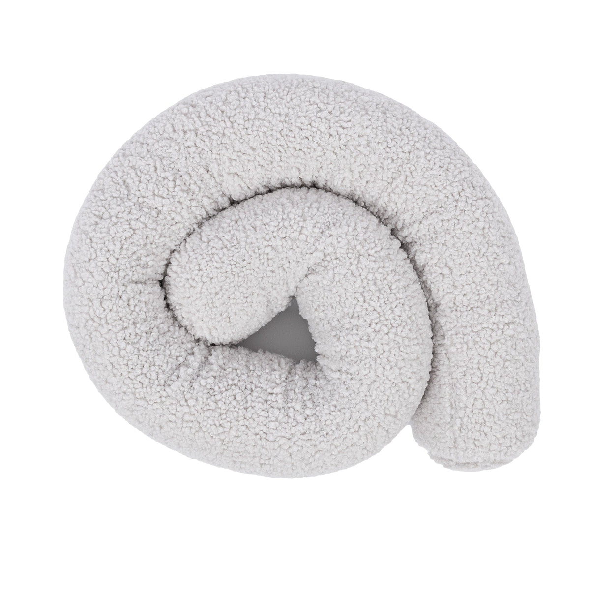 MeowBaby Bed Bumper Bearly, 1.5 m - beige/cream