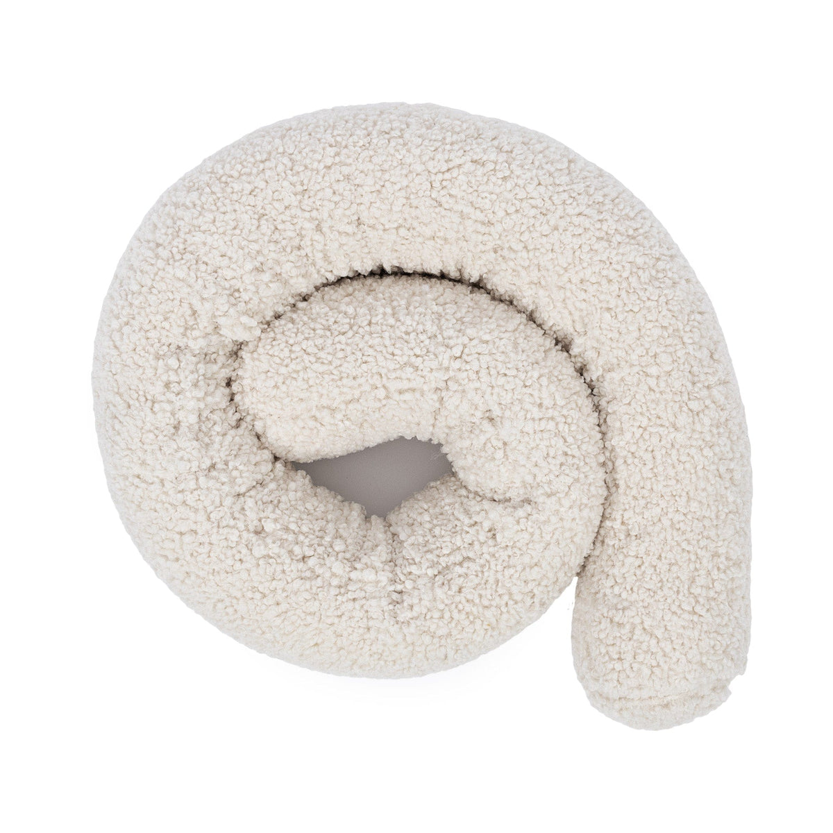 MeowBaby Bed Bumper Bearly, 1.5 m - beige/cream