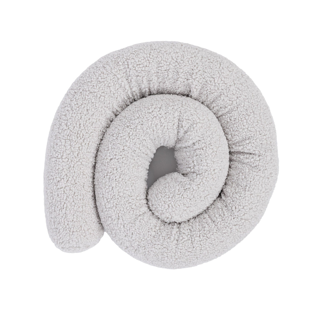 MeowBaby Bed Bumper Bearly, 1.5 m - beige/cream