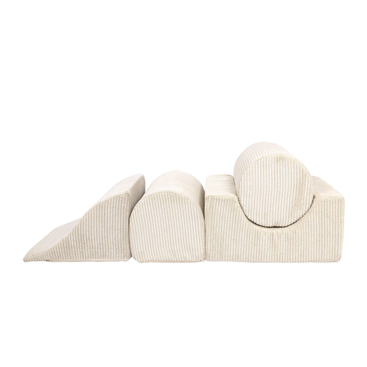 MeowBaby Schaumspielset Ästhetik Cord 5 Elemente - Classic Cord Edition