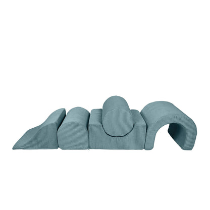 MeowBaby Schaumspielset Ästhetik Cord 5 Elemente - Classic Cord Edition