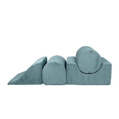 MeowBaby Schaumspielset Ästhetik Cord 5 Elemente - Classic Cord Edition