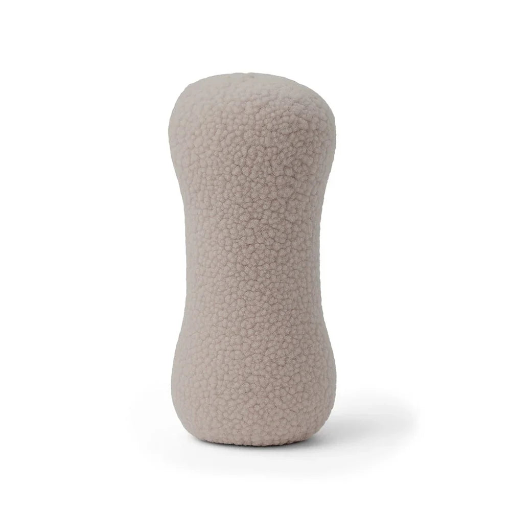 Design4Kids Buchstaben-Kissen Teddy - taupe
