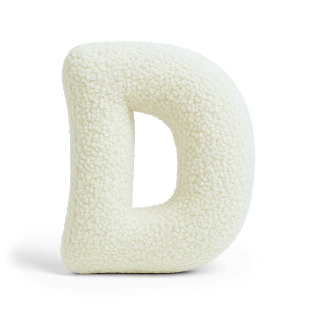 Meowbaby Alphabet Letter Pillow Cream | Bearly