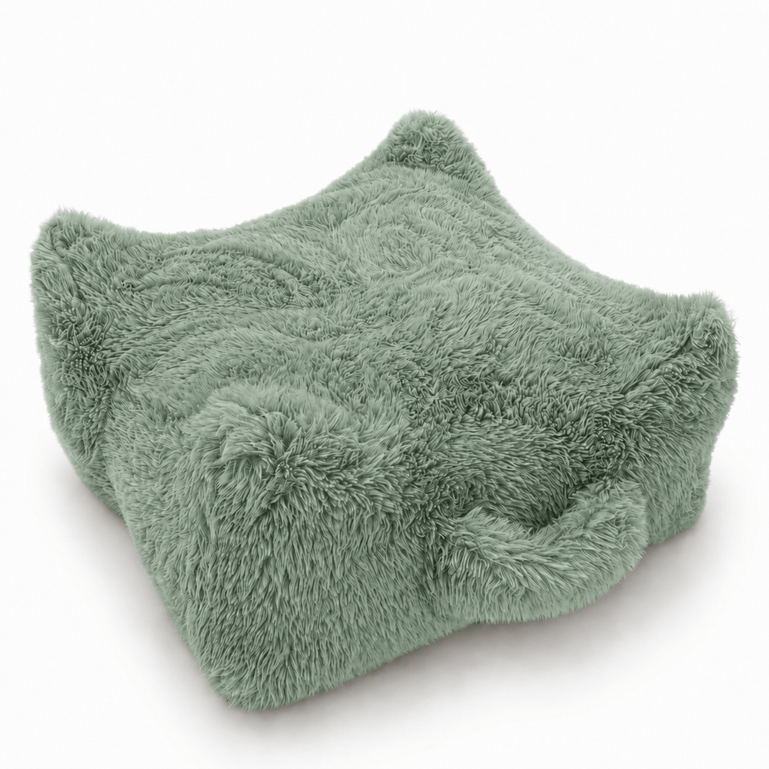 MeowBaby Sitzpouf für Kinder, quadratisch - Mammoth Edition