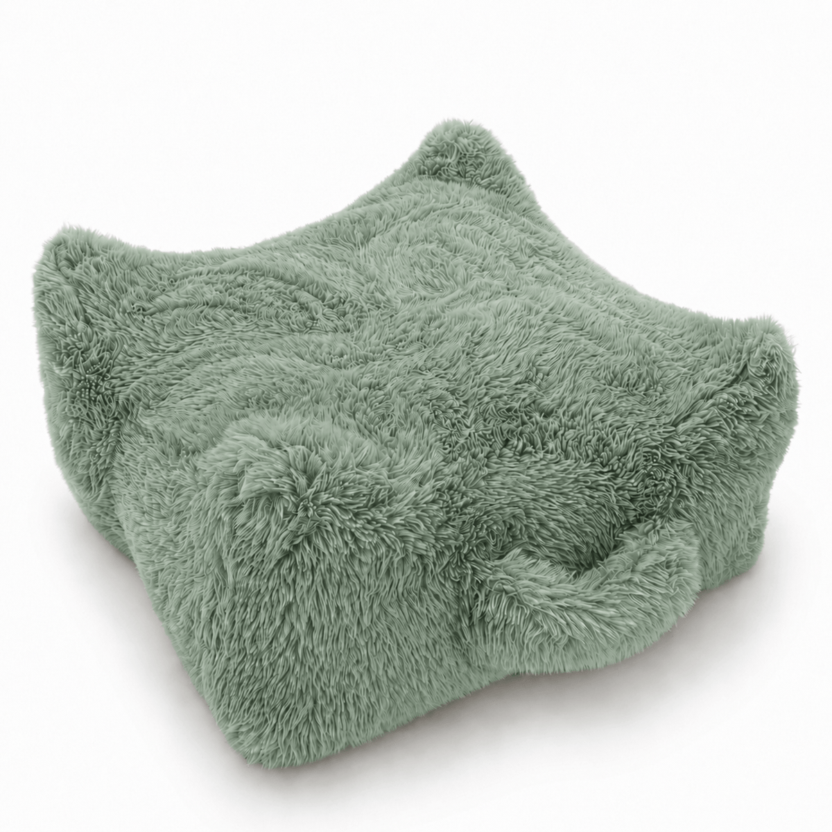 MeowBaby Sitzpouf für Kinder, quadratisch - Mammoth Edition