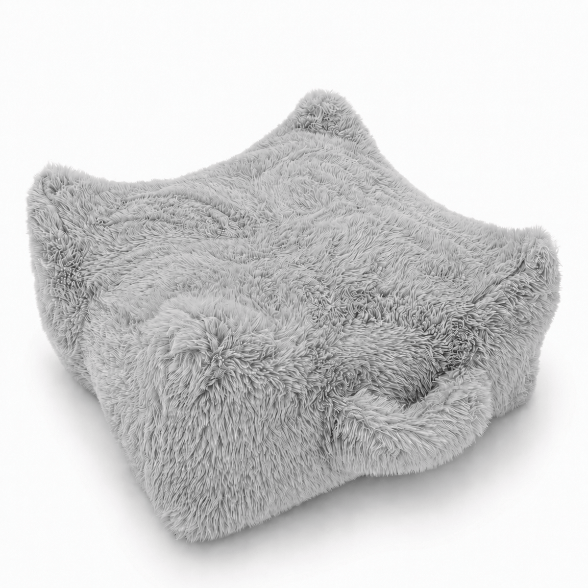 MeowBaby Sitzpouf für Kinder, quadratisch - Mammoth Edition