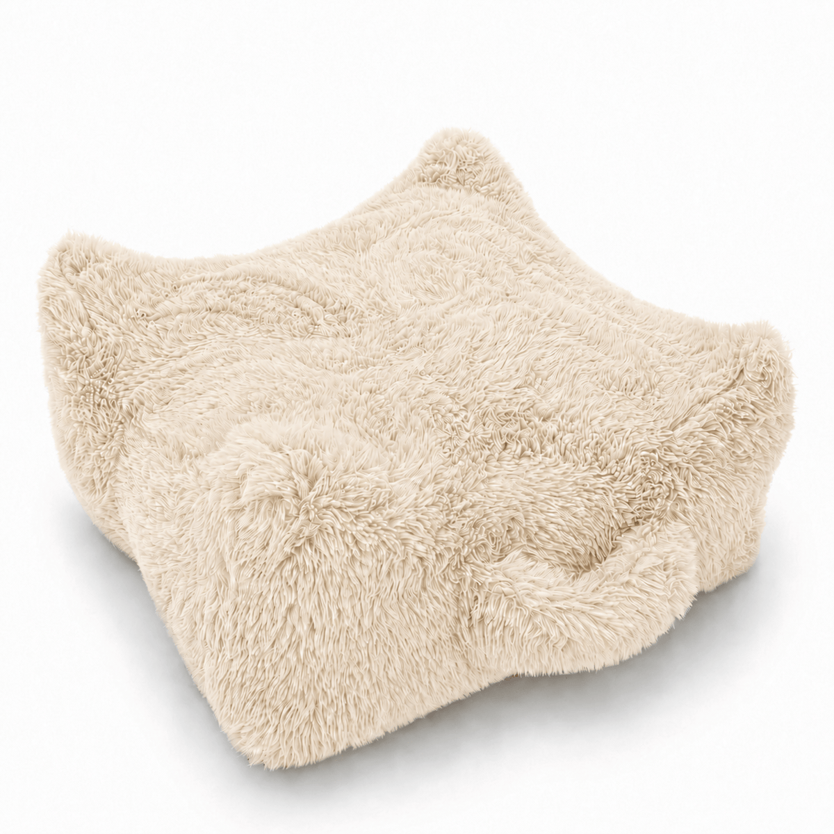 MeowBaby Sitzpouf für Kinder, quadratisch - Mammoth Edition