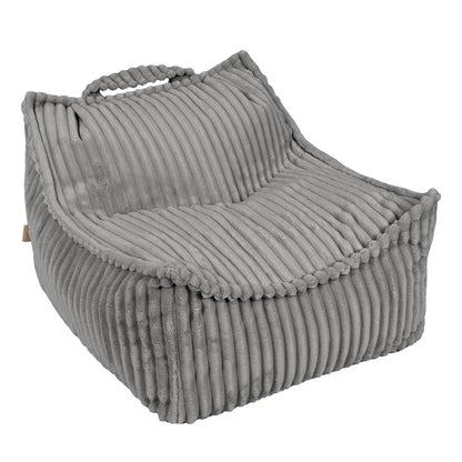 Design4Kids Kindersessel Jewel Plüsch-Cord eckig