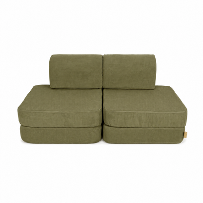 MeowBaby Play Sofa Mini Basic Cord Premium - beige