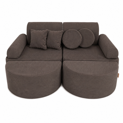 MeowBaby Spielsofa Mini Max Cord Premium - Slim Cord Edition
