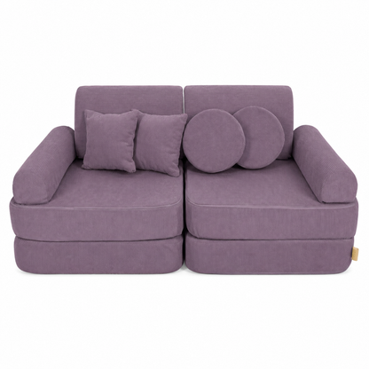 MeowBaby Play Sofa Mini Plus Cord Premium - Beige
