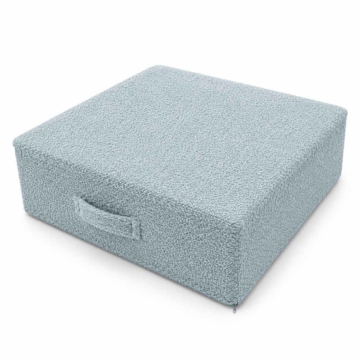 MeowBaby Hüpfpolster Bouclé - 80x80cm