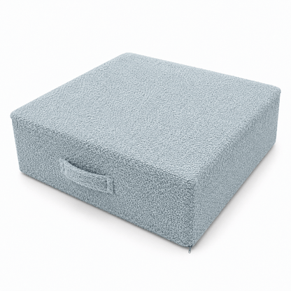 MeowBaby Hüpfpolster Bouclé - 80x80cm
