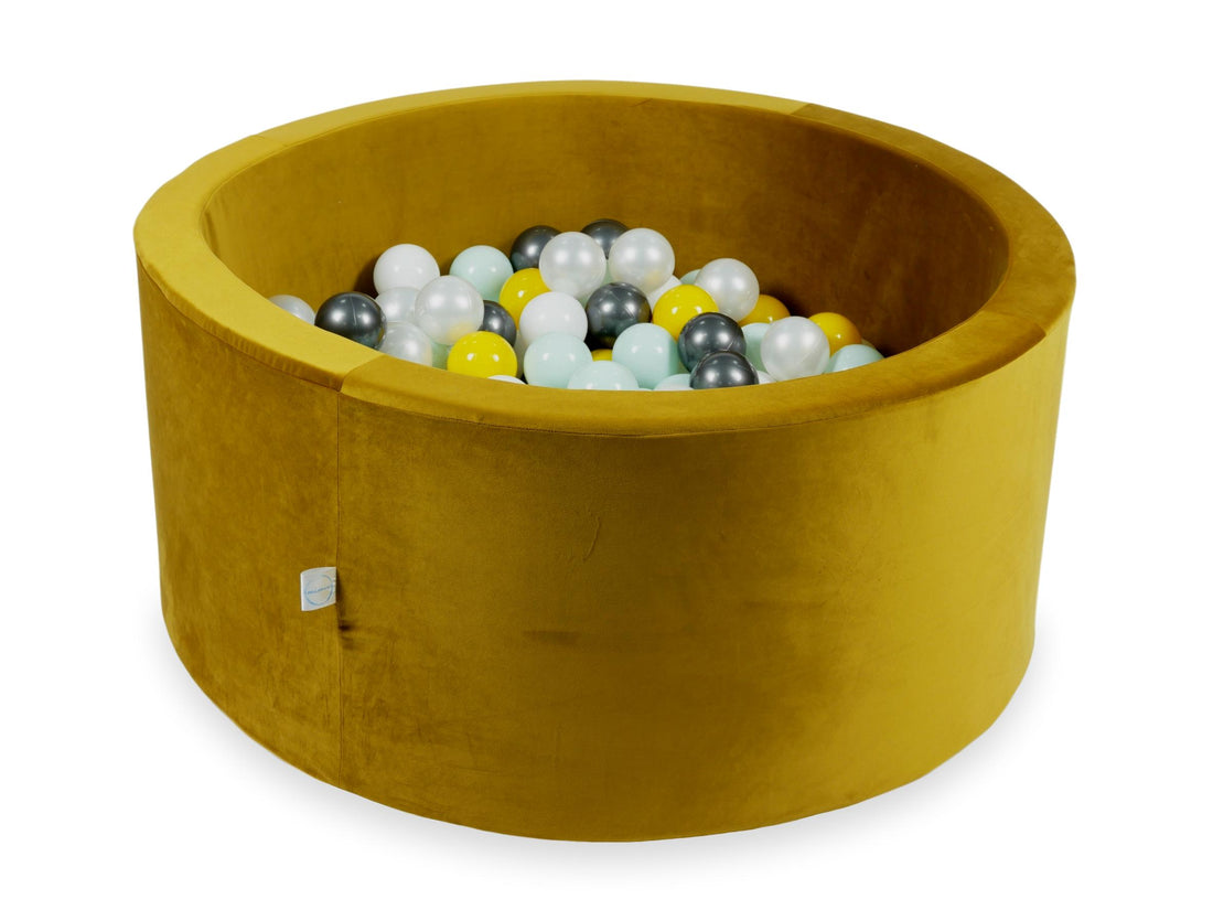mimii-suchy-basen-90x40-velvet-zloty-300-pilek-zolte-jasno-mietowe-metaliczny-grafit-biale-perlowe-ve048