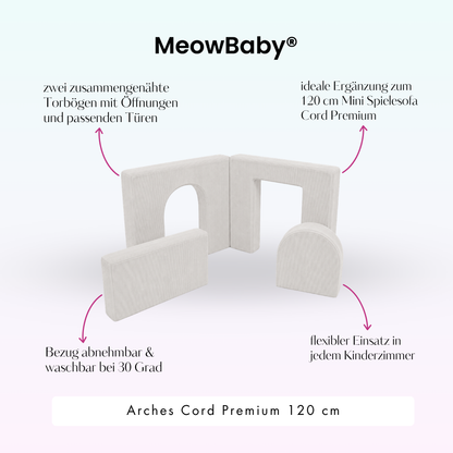 MeowBaby Arches Cord Premium 120 cm - Slim Cord Edition