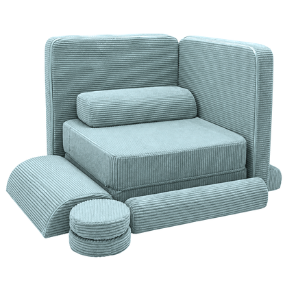 Design4Kids Spielsofa Jewel Cord Puero Smart