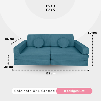 Design4Kids XXL Spielsofa Cord Grande