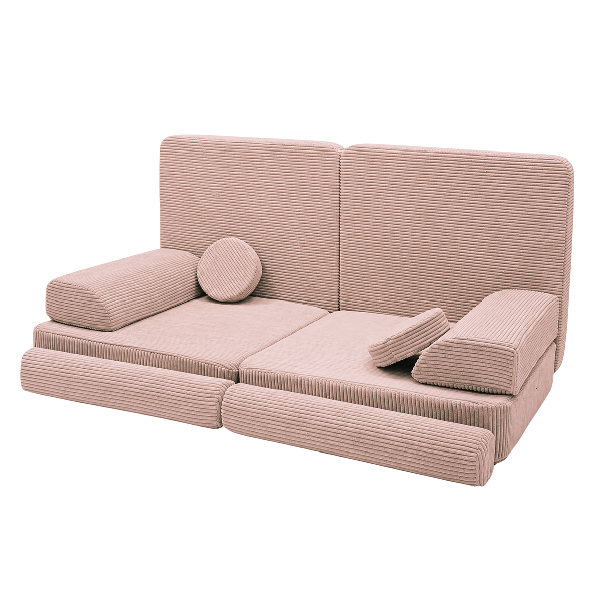 Design4Kids Spielsofa Jewel Cord Puero Smart
