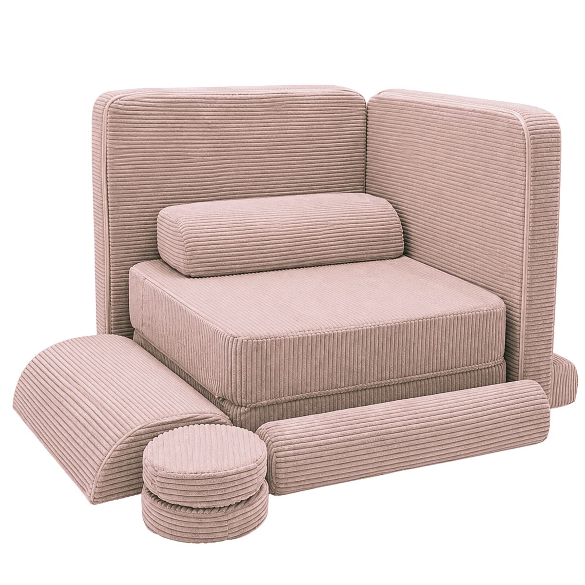 Design4Kids Spielsofa Jewel Cord Puero Smart