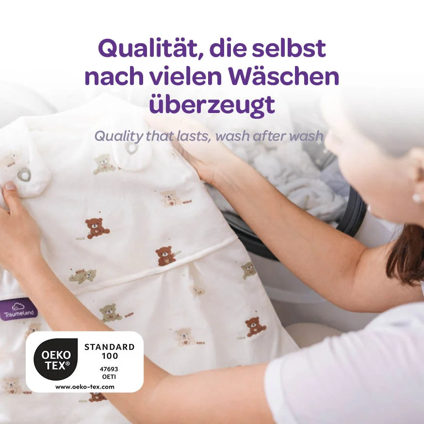 TRÄUMELAND Ganzjahres-Babyschlafsack
